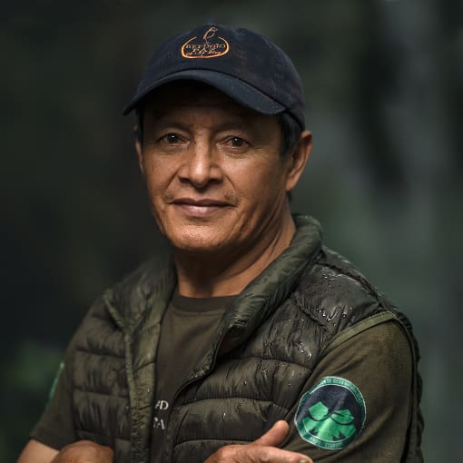 Angel Paz, Founder Angel Paz, founder of Refugio Paz de las Aves