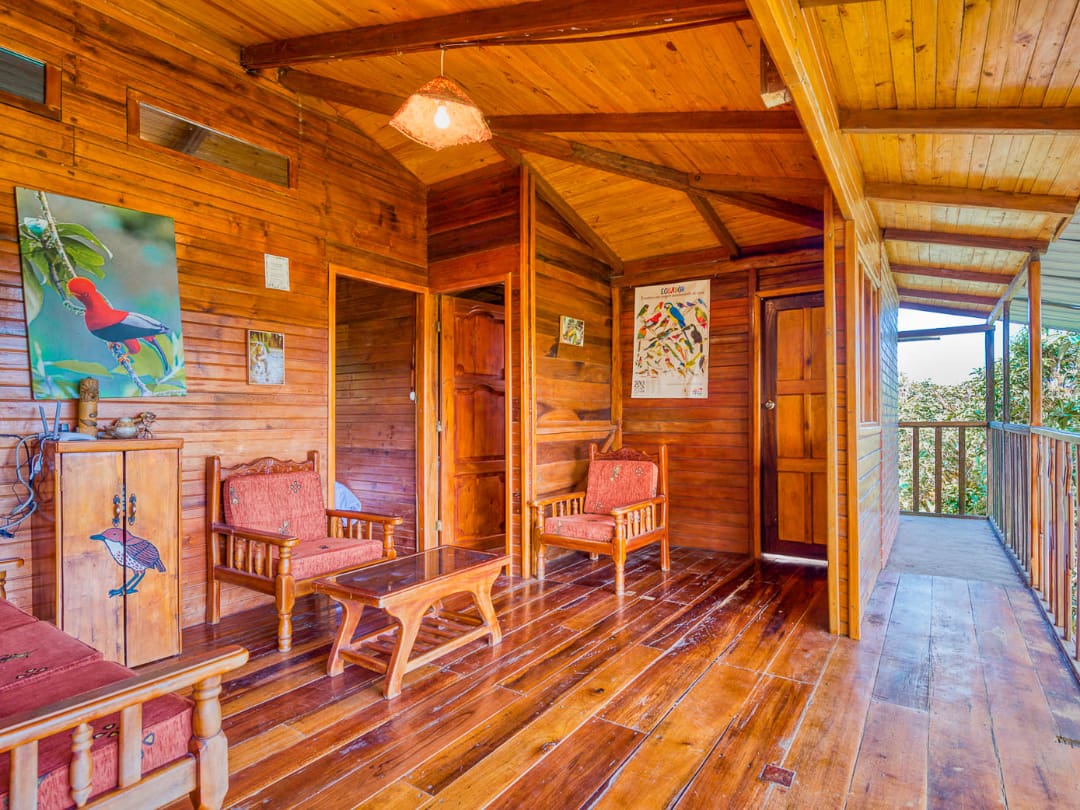 Restaurante Paz de las Aves El restaurante del Refugio Paz de las Aves