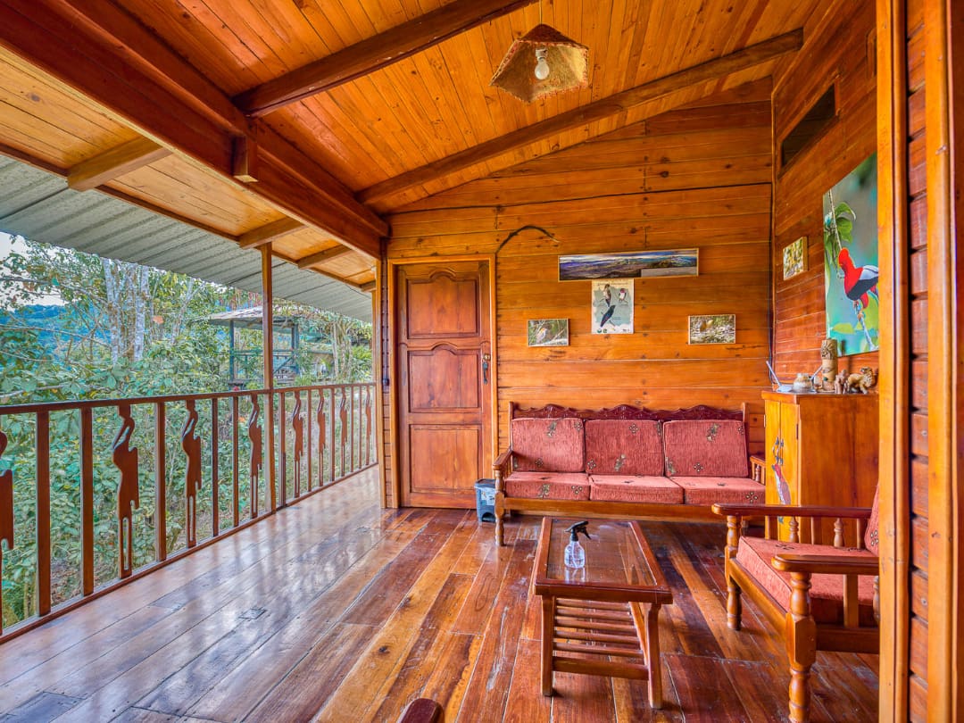 Restaurante Paz de las Aves El restaurante del Refugio Paz de las Aves