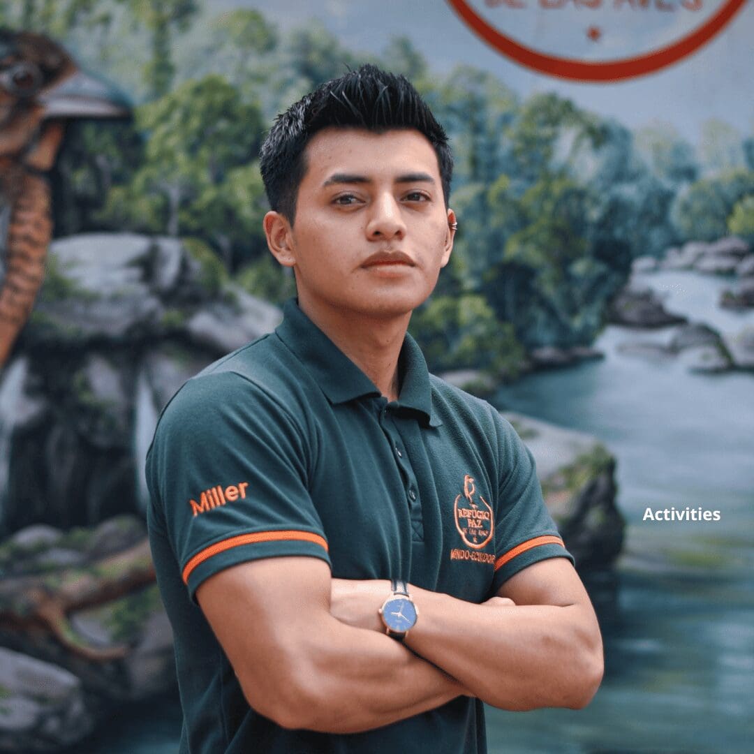Miller Paz, Sales and Marketing for Refugio Paz de las Aves